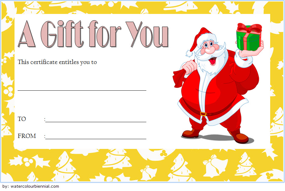 FREE Christmas Gift Certificate Template Printable (2023 Special Surprise): Microsoft Word, PDF, editable, printable, Santa, holiday, voucher, eve.