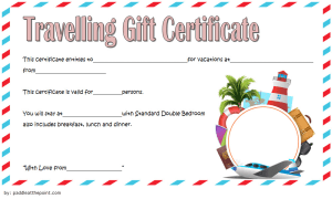 Read more about the article Travel Gift Certificate Template Free Download (100% Best Pick)