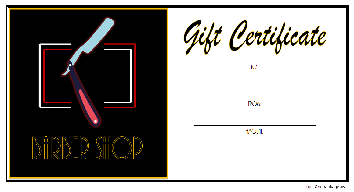 You are currently viewing Barber Shop Gift Certificate Template Free Download (2024 Sharp Cuts)