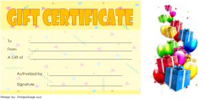Read more about the article Birthday Gift Certificate Template Word Free Editable (2024 Perfect Present)