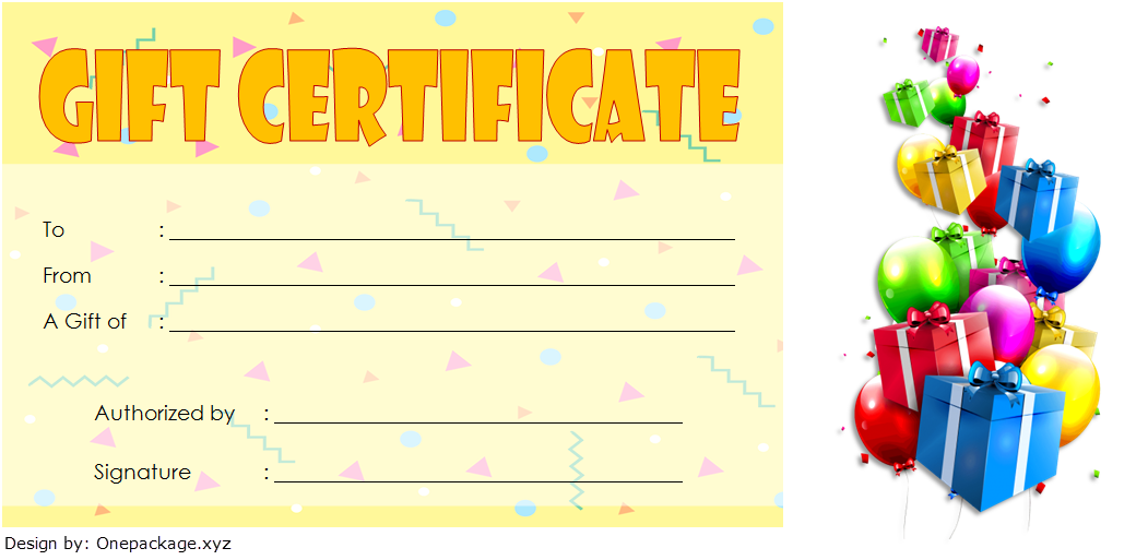 You are currently viewing Birthday Gift Certificate Template Word Free Editable (2024 Perfect Present)