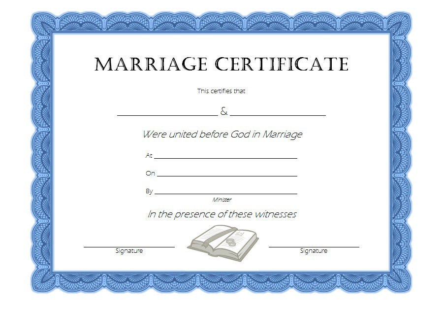 Church Marriage Certificate Template (2024 Free Vintage Designs): keepsake, catholic, Microsoft Word, PDF format, printable, customizable.