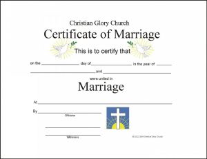 Read more about the article Church Marriage Certificate Template (2024 Free Vintage Designs)