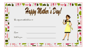Read more about the article Customizable Mother’s Day Gift Certificate Template (Crafted with 100% Love)