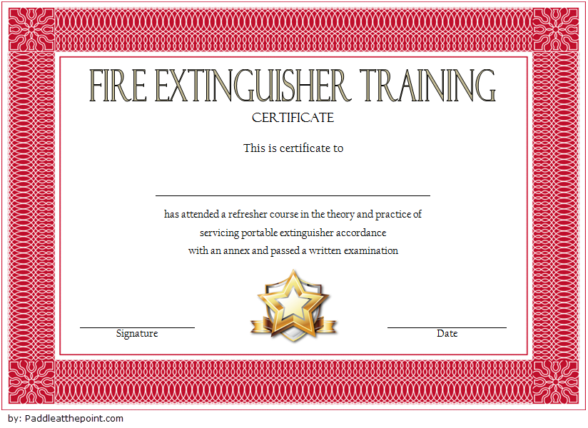 Fire Training Certificate Template Free Download (Mastering 2024 Fire Safety): Microsoft Word, PDF, editable, printable, extinguisher, firefighter.