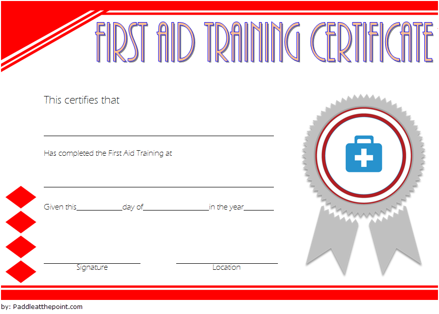 You are currently viewing First Aid Training Certificate Template (Free 2024 Emergency Hero)