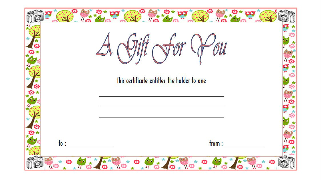 Photography Gift Certificate Template Free Download (1-2-3 Say Cheese): Microsoft Word, PDF, photo shoot, editable, printable, customizable.