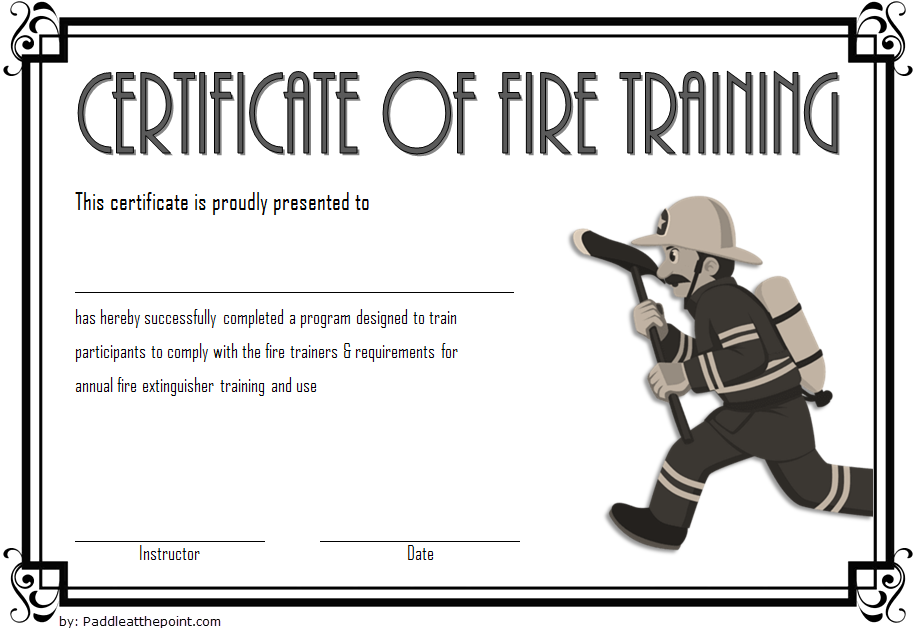 Free Fire Extinguisher Training Certificate Template (2024 Emergency): Microsoft Office Word, PDF, editable, printable, format, completion.