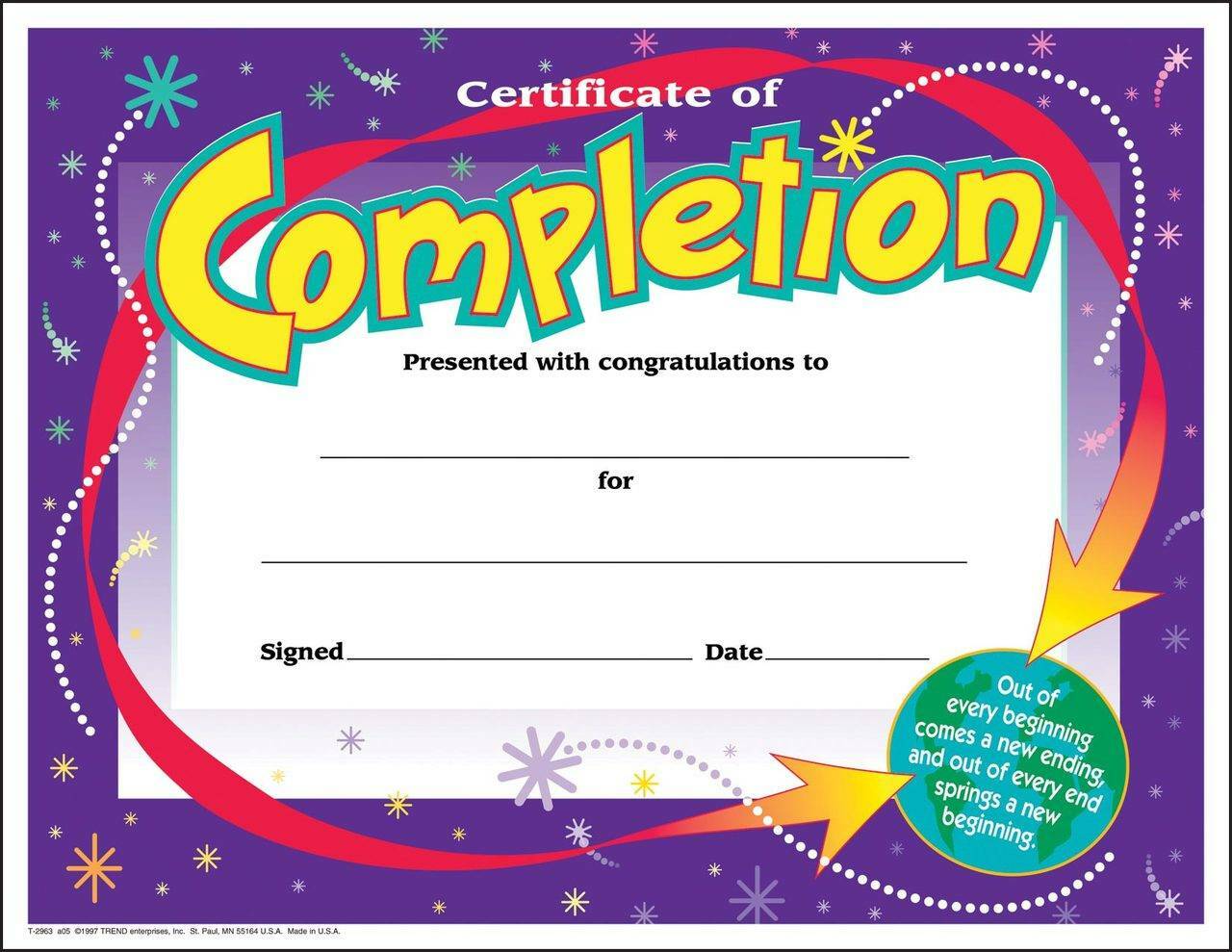 Kindergarten Certificate of Completion Template Free Download (2024 Little Scholars): Microsoft Word, PDF, graduation, diploma, editable, printable.