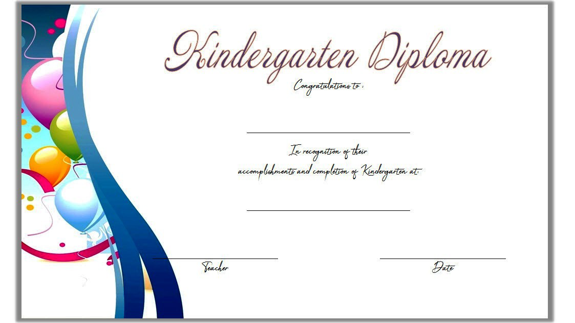 Free Kindergarten Diploma Certificate Template (100% Future Leaders): PDF, Microsoft Word, completion, printable, editable, customizable, deped.