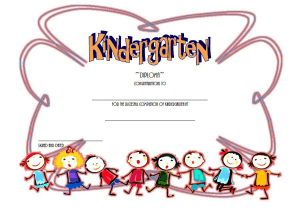 Read more about the article Free Kindergarten Diploma Certificate Template (100% Future Leaders)