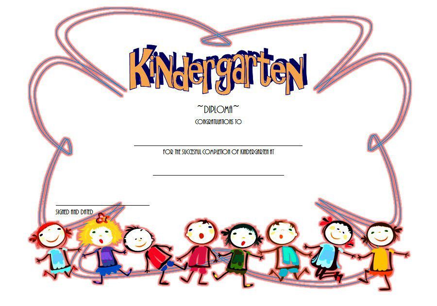 Read more about the article Free Kindergarten Diploma Certificate Template (100% Future Leaders)