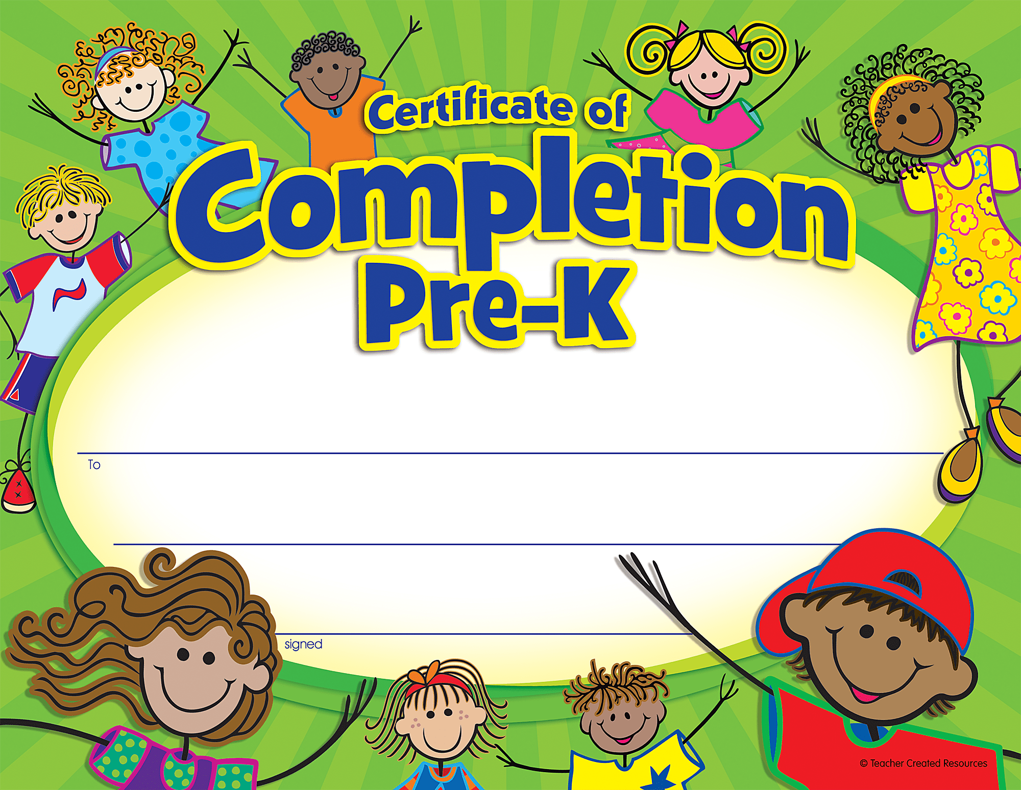 You are currently viewing Free Pre-K Completion Certificate Template (1st Step to Futures)