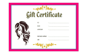 Read more about the article Free Printable Salon Gift Certificate Templates: 2024 Bad Hair Day?
