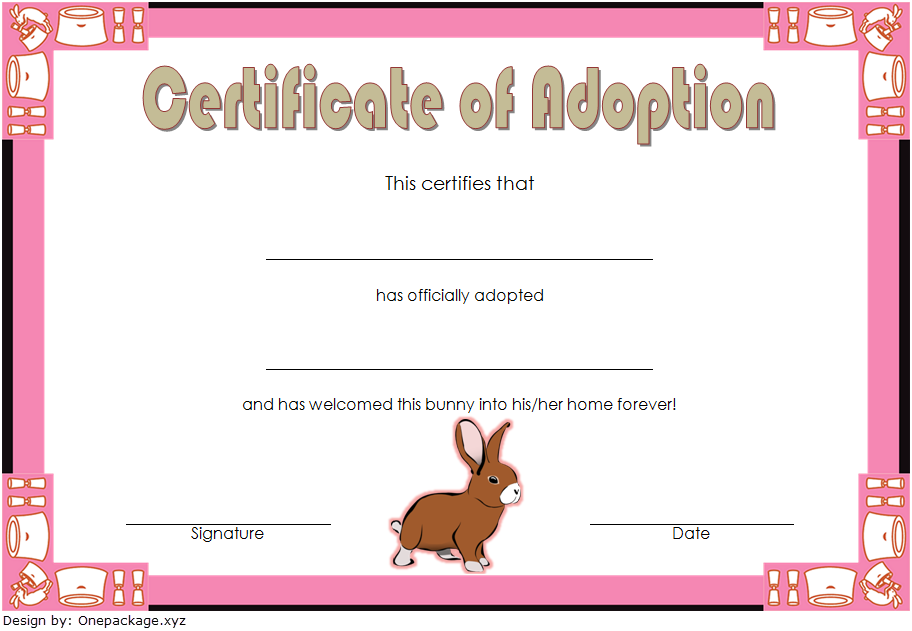 You are currently viewing Free Rabbit Adoption Certificate Template (Hop into 2024 Happiness)