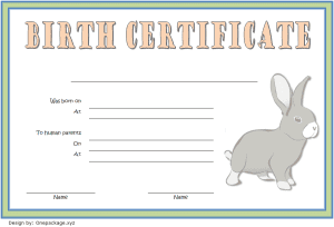 Read more about the article Free Rabbit Birth Certificate Template (2024 Bunny Birth Bonanza)