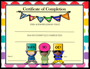 Read more about the article Kindergarten Certificate of Completion Template Free Download (2024 Little Scholars)