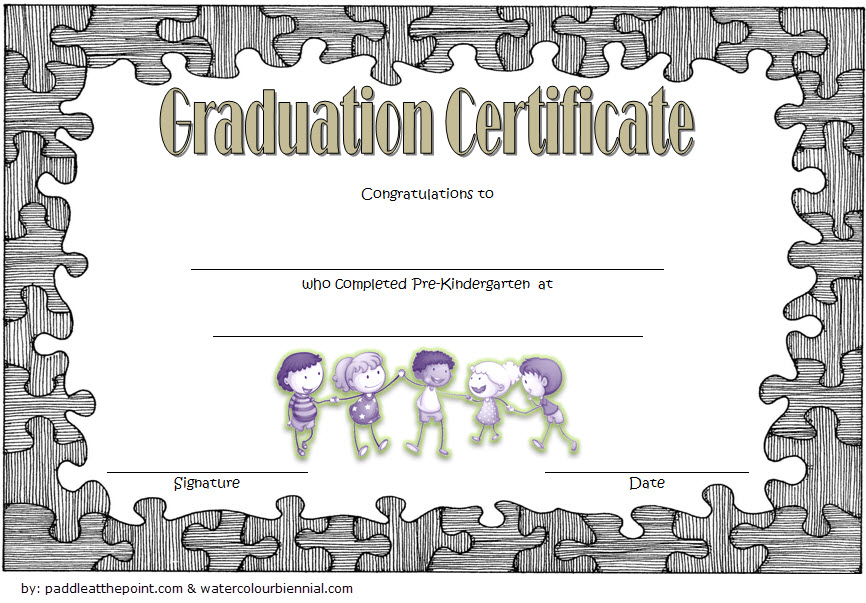 pre-k completion certificate, certificate of completion pre k, free certificate of completion pre k, pre k graduation certificate free printable, 2 week completion of pre-k certificate
