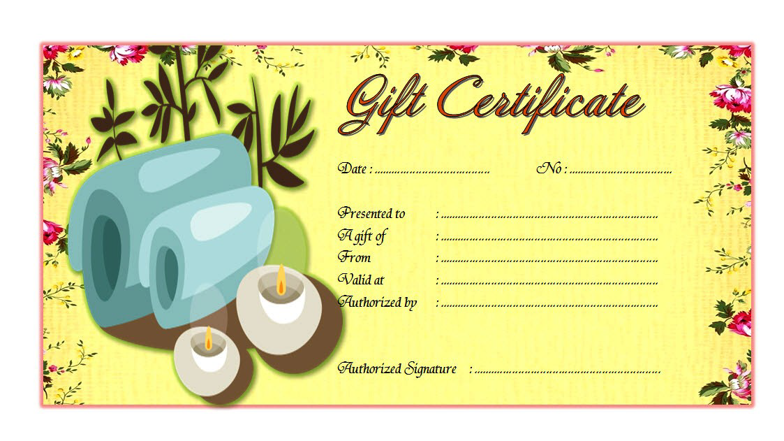 Salon Spa Gift Certificate Templates Free Editable (90% Satisfaction Guarantee): Microsoft Word, PDF, day, facial, customizable, voucher, nail.