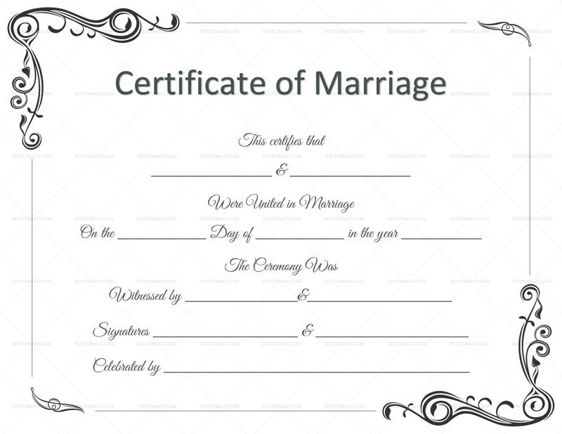 Read more about the article Virtual Marriage Certificate Template Free (98% Wedding in The Clouds)