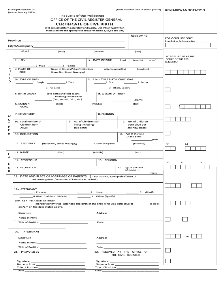 Breaking News - Certificate of Live Birth Templates Finally Embracing Creativity