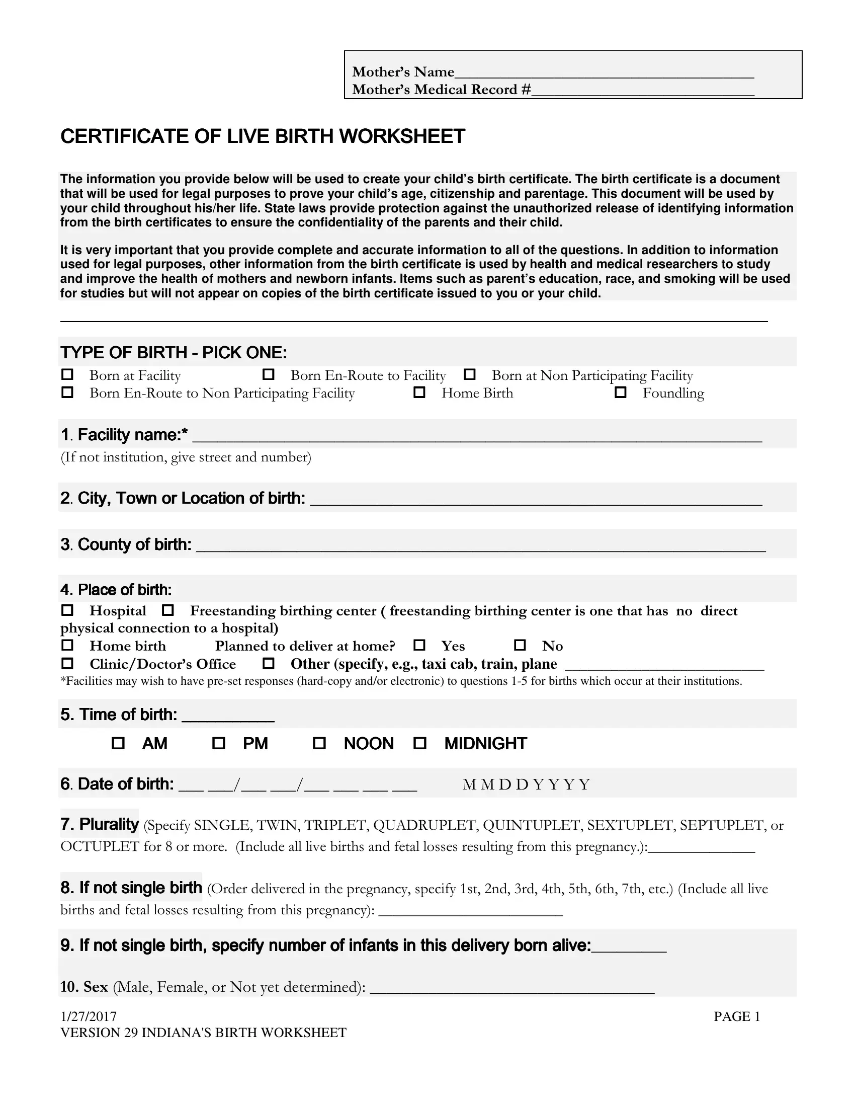 California Birth Certificate Template - Unlocking the Golden Gate of Comedy