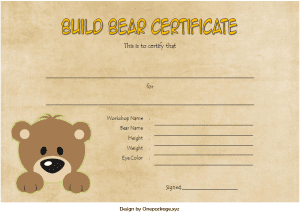 Read more about the article Free Build a Bear Birth Certificate Template (100% NEW)