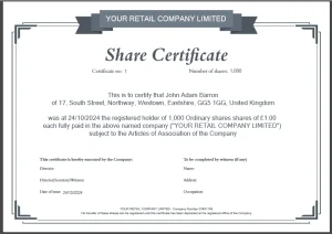 Read more about the article Free Printable Share Certificate Templates for 2024