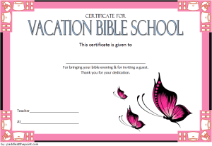 Read more about the article Free Printable VBS Certificate Template (2024 Completion)