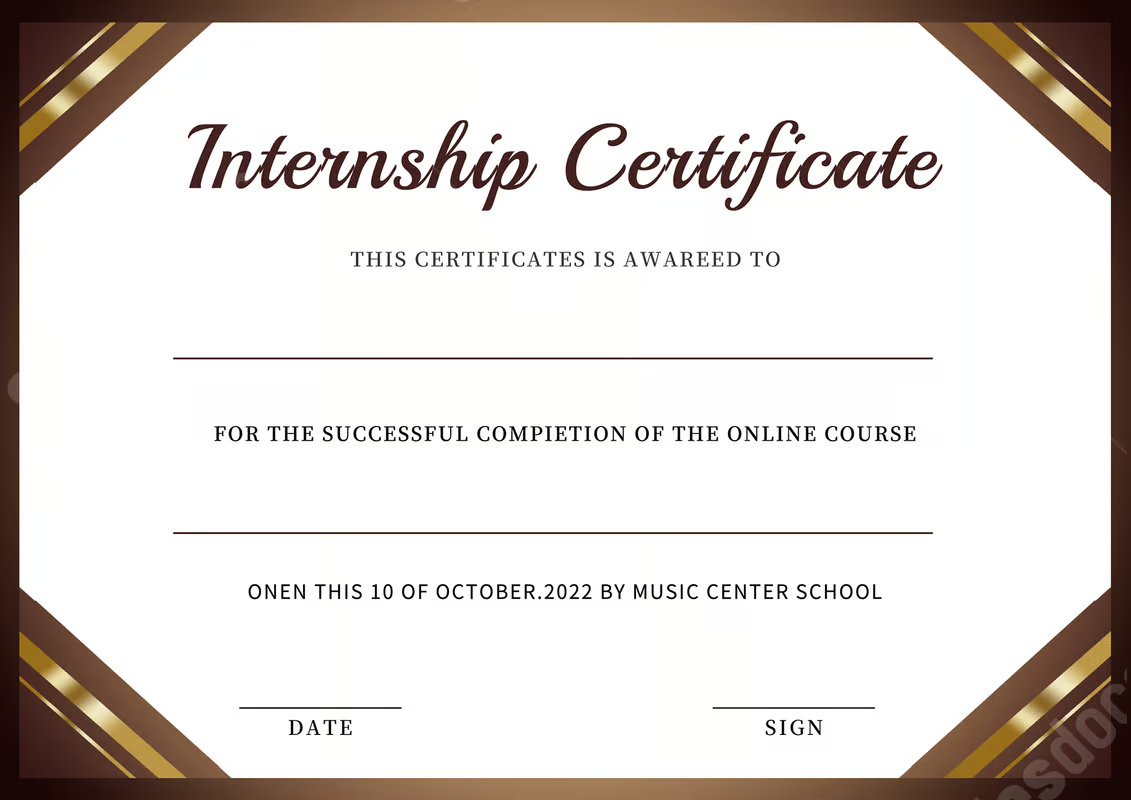 internship certificate template, internship experience certificate template, internship certificate of completion template, completion of internship certificate, internship completion certificate format, summer internship certificate template, web development internship certificate template, law internship certificate template, student internship certificate template